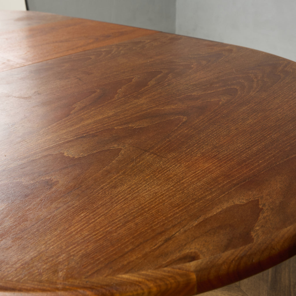 ヴィンテージ エクステンション オーバルダイニングテーブル