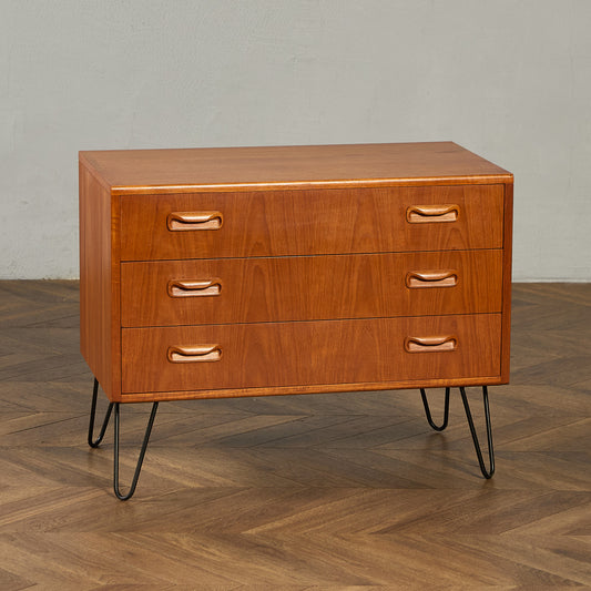 Fresco 3段 チェスト カスタム アイアン ヘアピンレッグ