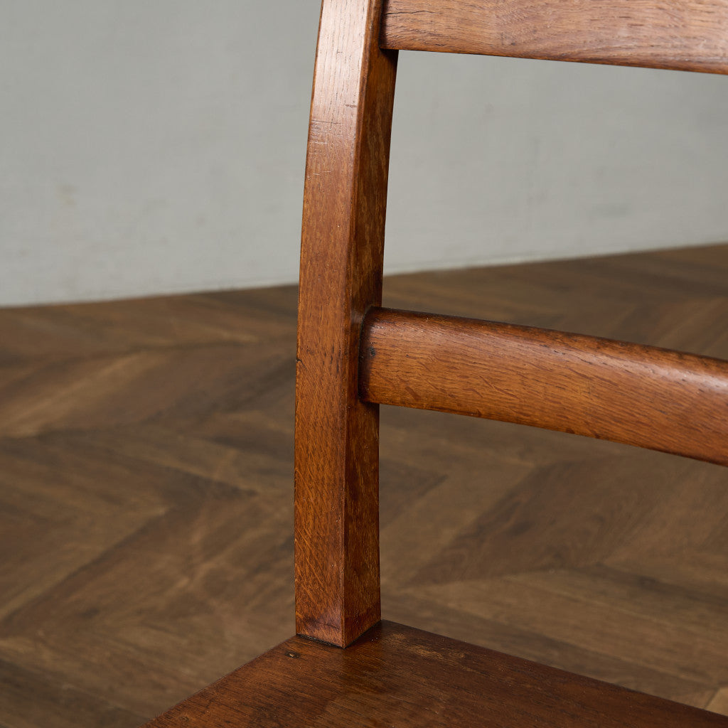 英国 アンティーク チャーチチェア