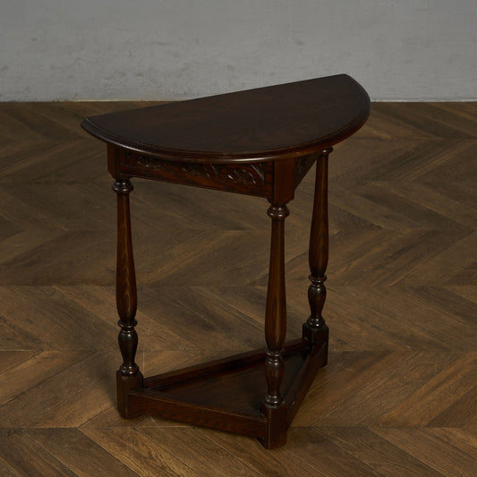 ハーフムーンテーブル #86948