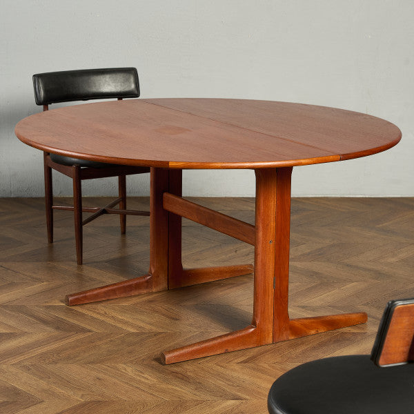 北欧ノルウェー■HODNEBO■バタフライテーブル/ドロップリーフ■ヴィンテージ Georg Petersens Mobelfabrik ヴィンテージ シングル ドロップリーフ