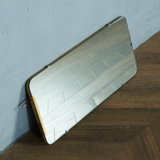 Tola&black ヴィンテージ フレームレス ウォールミラー