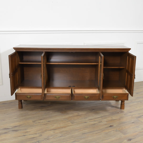 コロニアル オーク材 サイドボード