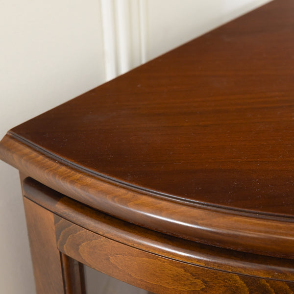 カリモク コロニアル ガラスコーナーキャビネット