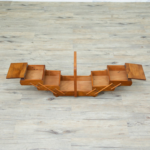 英国ヴィンテージ ソーイングボックス