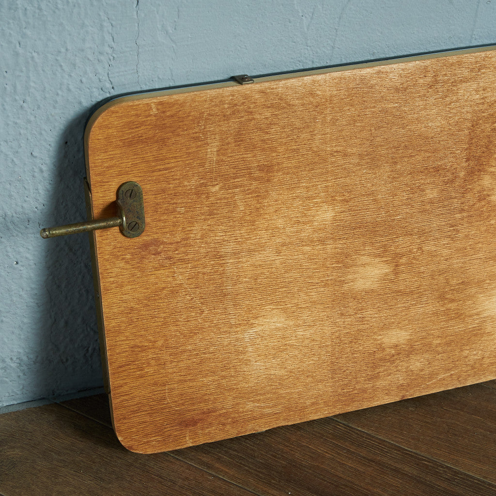 Tola&black ヴィンテージ フレームレス ウォールミラー