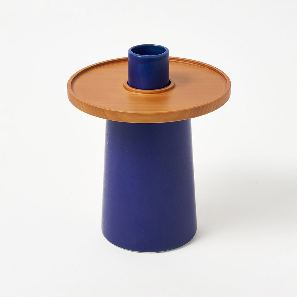 hanauke フラワーベース / BLUE