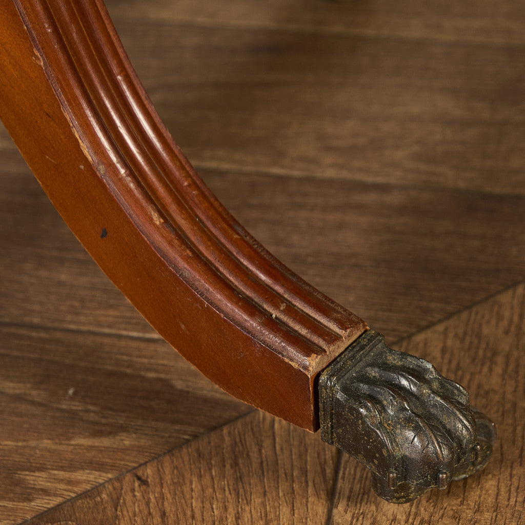 英国 クラシック リージェンシー様式 ドラムテーブル