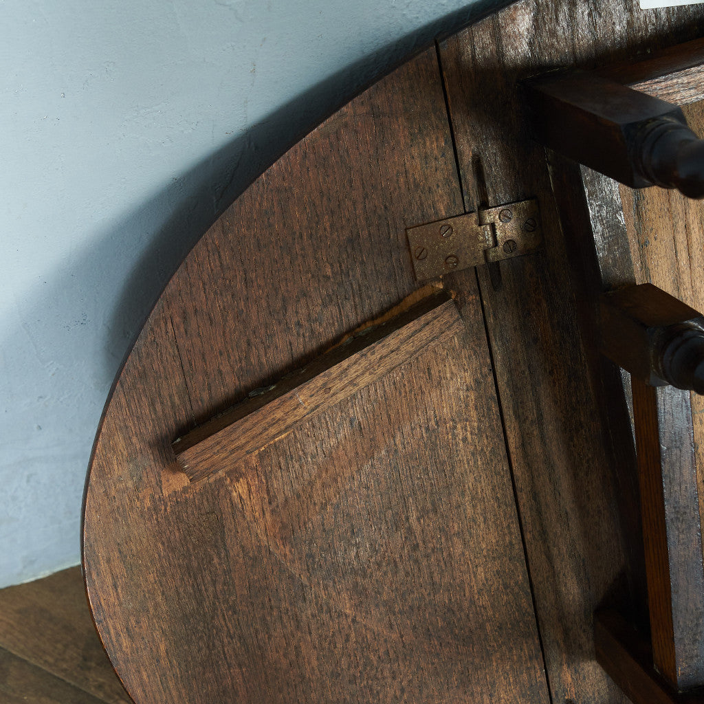 英国クラシック ドロップリーフ ゲートレッグテーブル