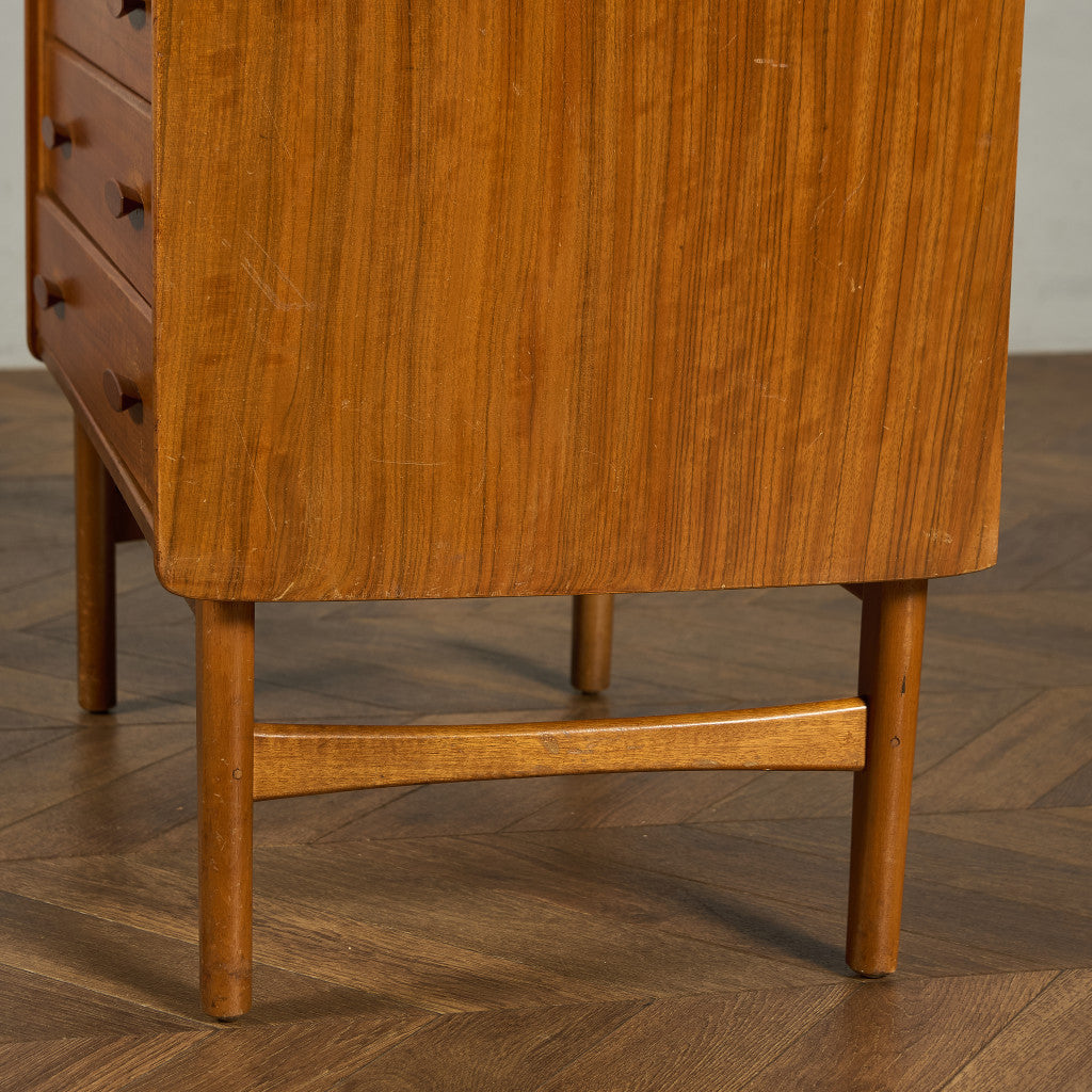 英国 ヴィンテージ 蛇腹扉 ライティングビューロー