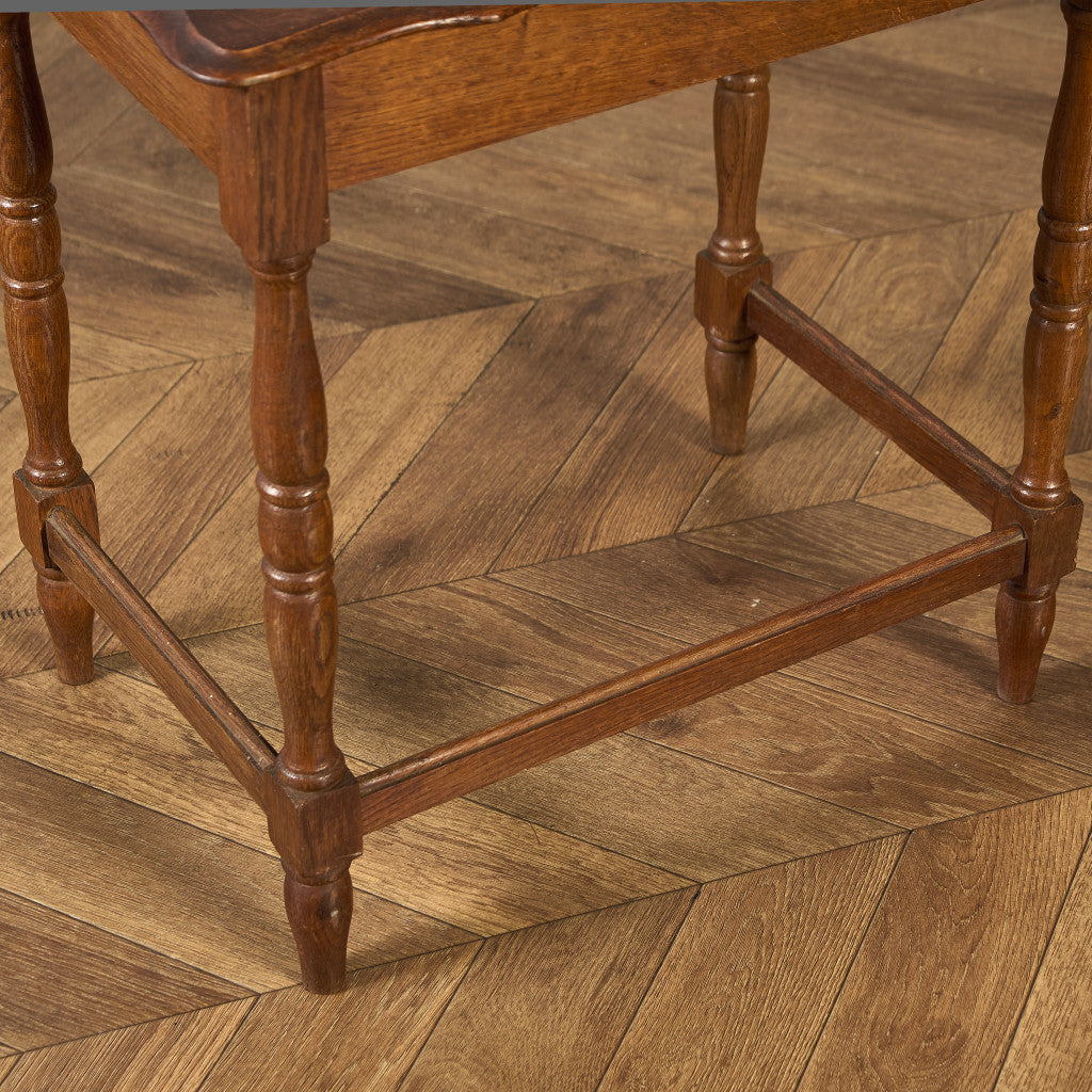 英国 クラシック オーク材 ネストテーブル サイドテーブル