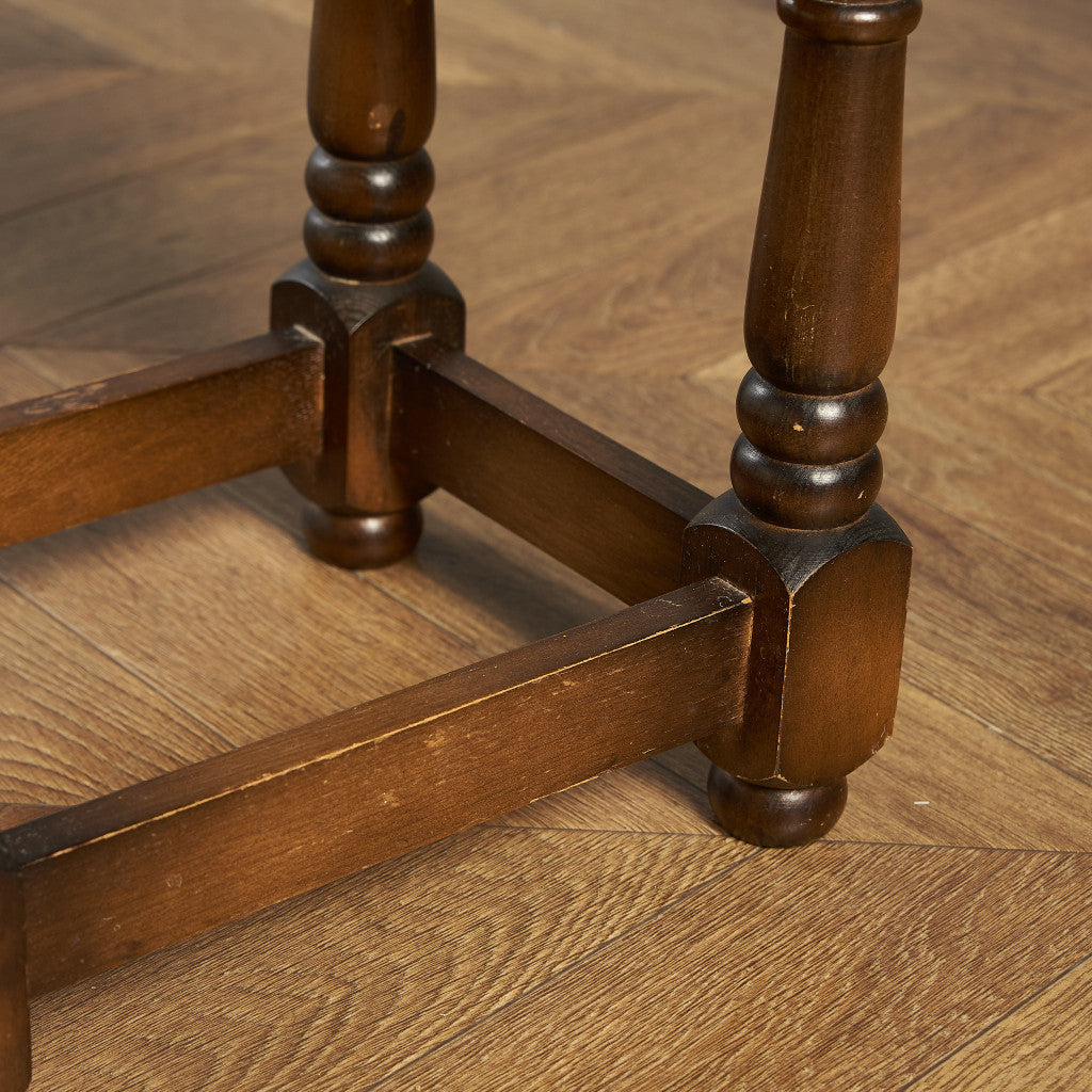 英国クラシック オーク材 ネストテーブル サイドテーブル