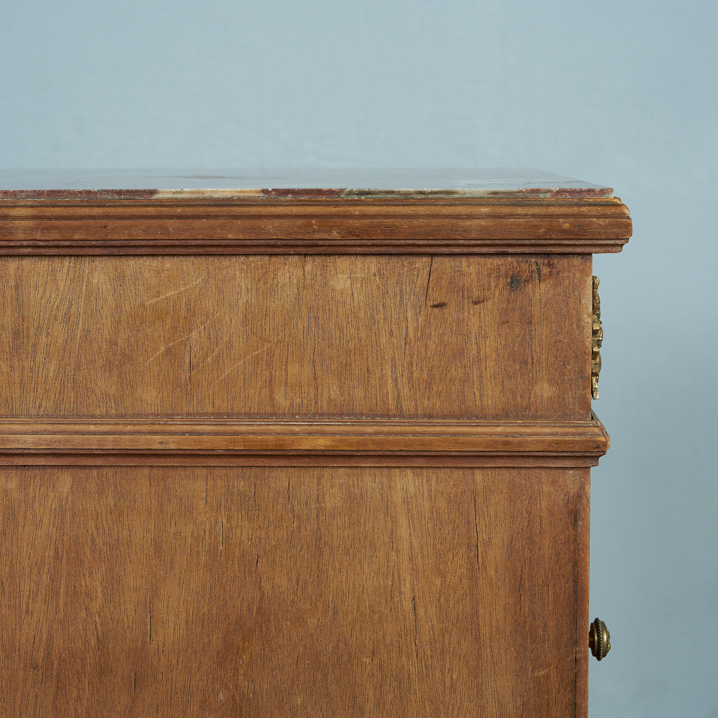 英国クラシック 大理石天板 サイドキャビネット #85397