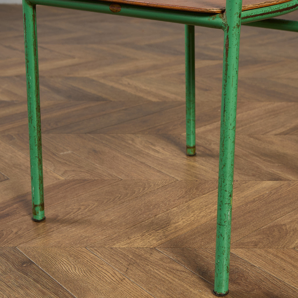 ヴィンテージ スタッキング スクールチェア