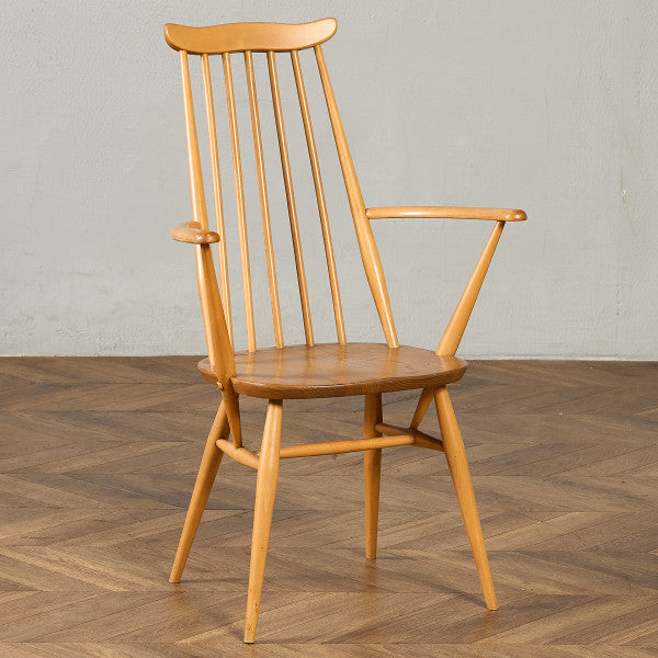 アーコール ERCOL ヴィンテージ ゴールドスミス アームチェア ブルー 