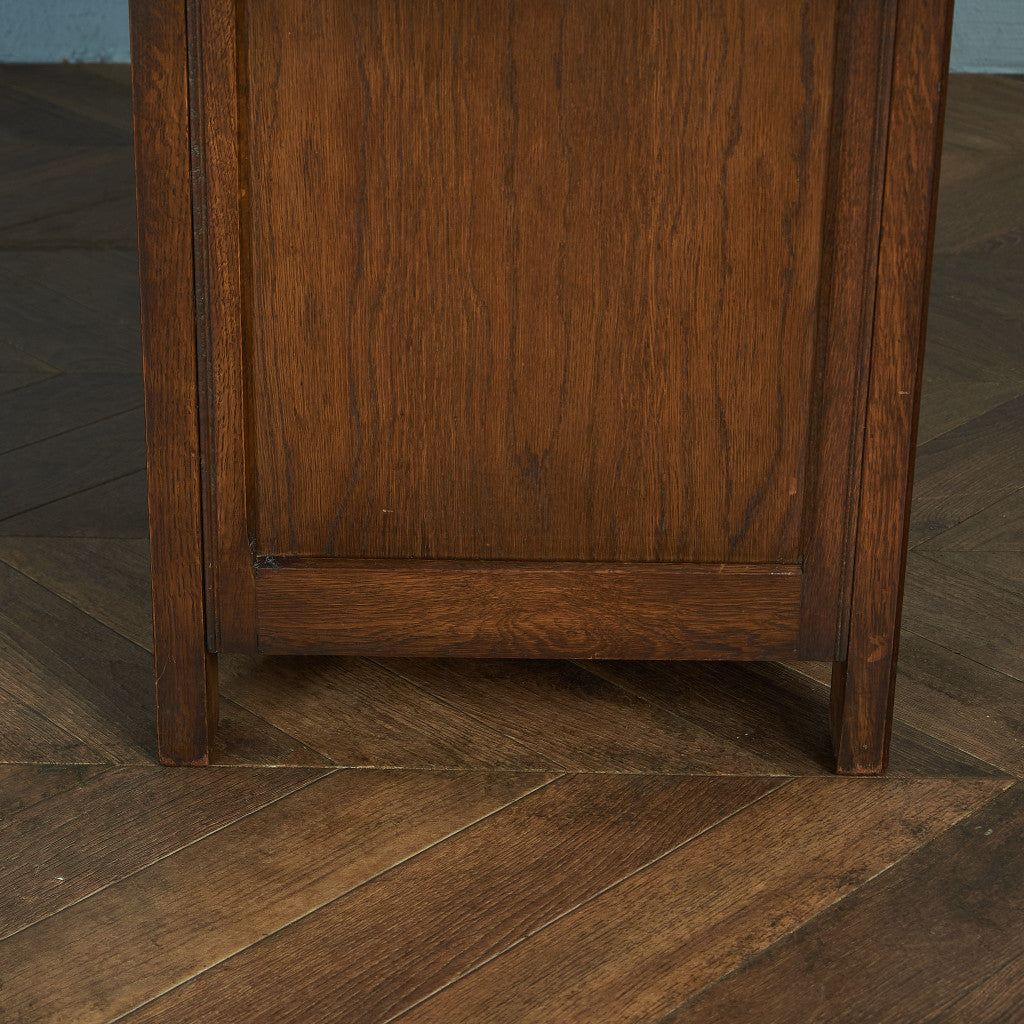 英国クラシック オーク材 ブランケットボックス #80311