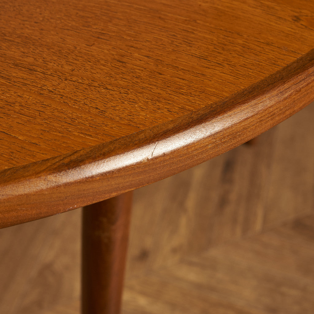 エクステンション ラウンド ダイニングテーブル