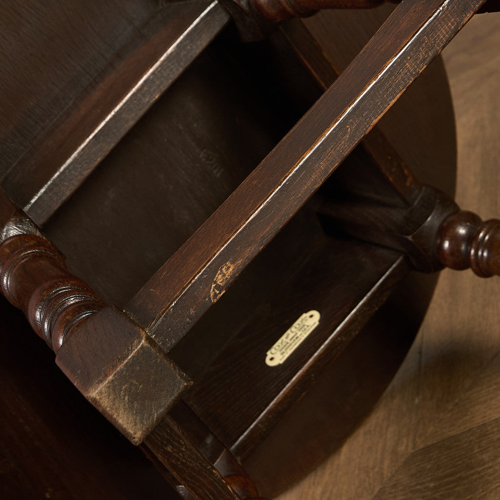 英国 クラシック オーク材 センターテーブル サイドテーブル