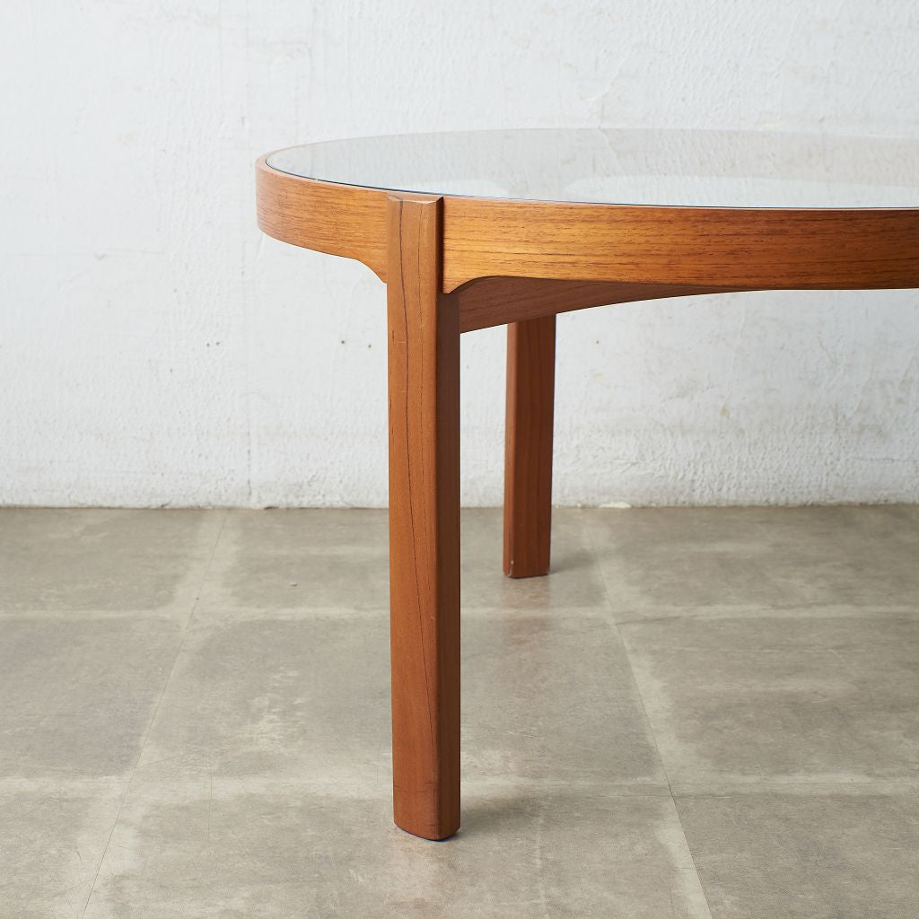 ヴィンテージ ネストガラストップ コーヒーテーブル