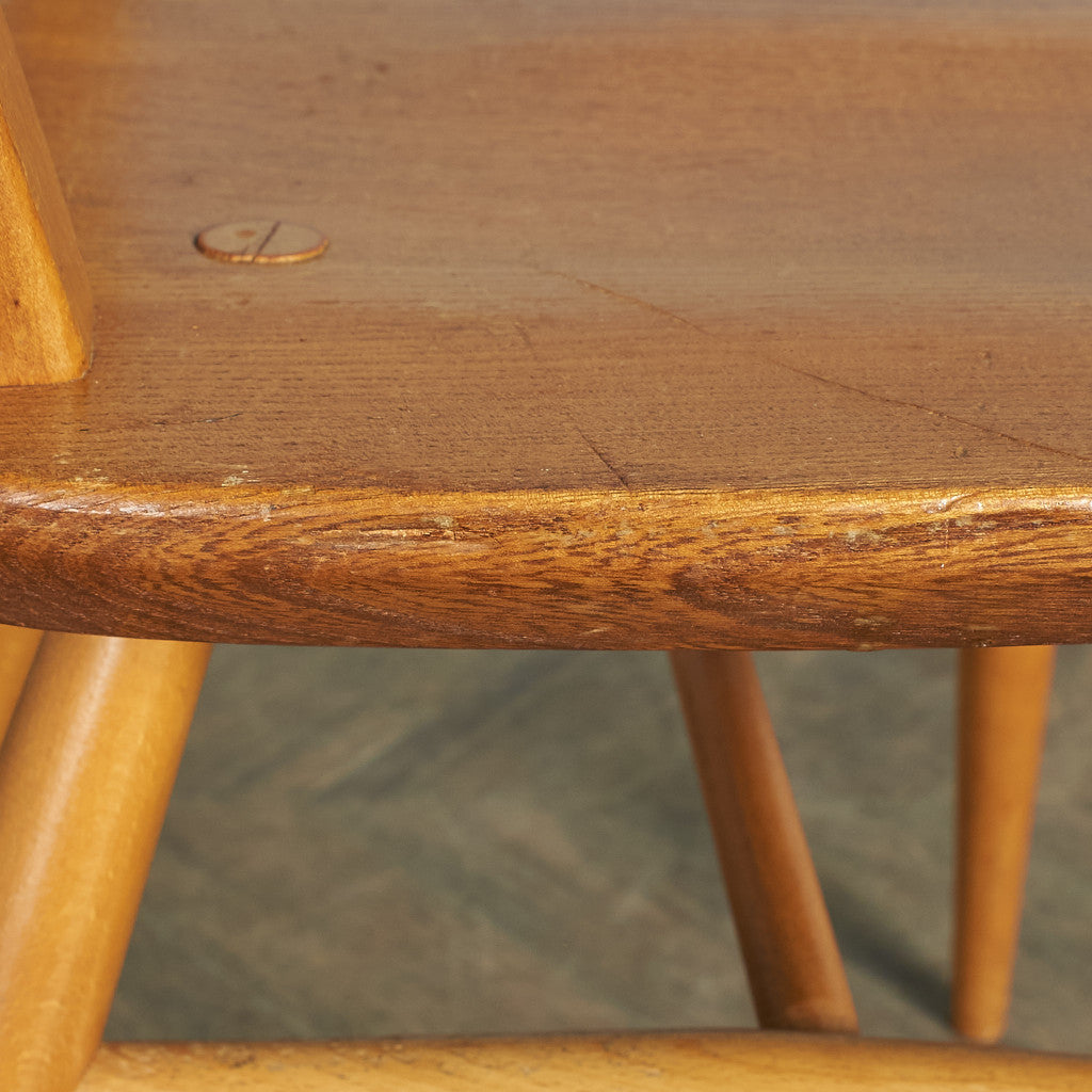 アーコール ERCOL ヴィンテージ 4本スポーク フープバックチェア / ラウンドゴールドラベル #78669