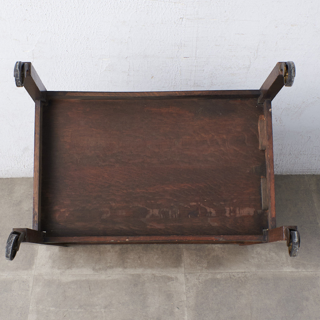 英国アンティーク キャスターワゴン