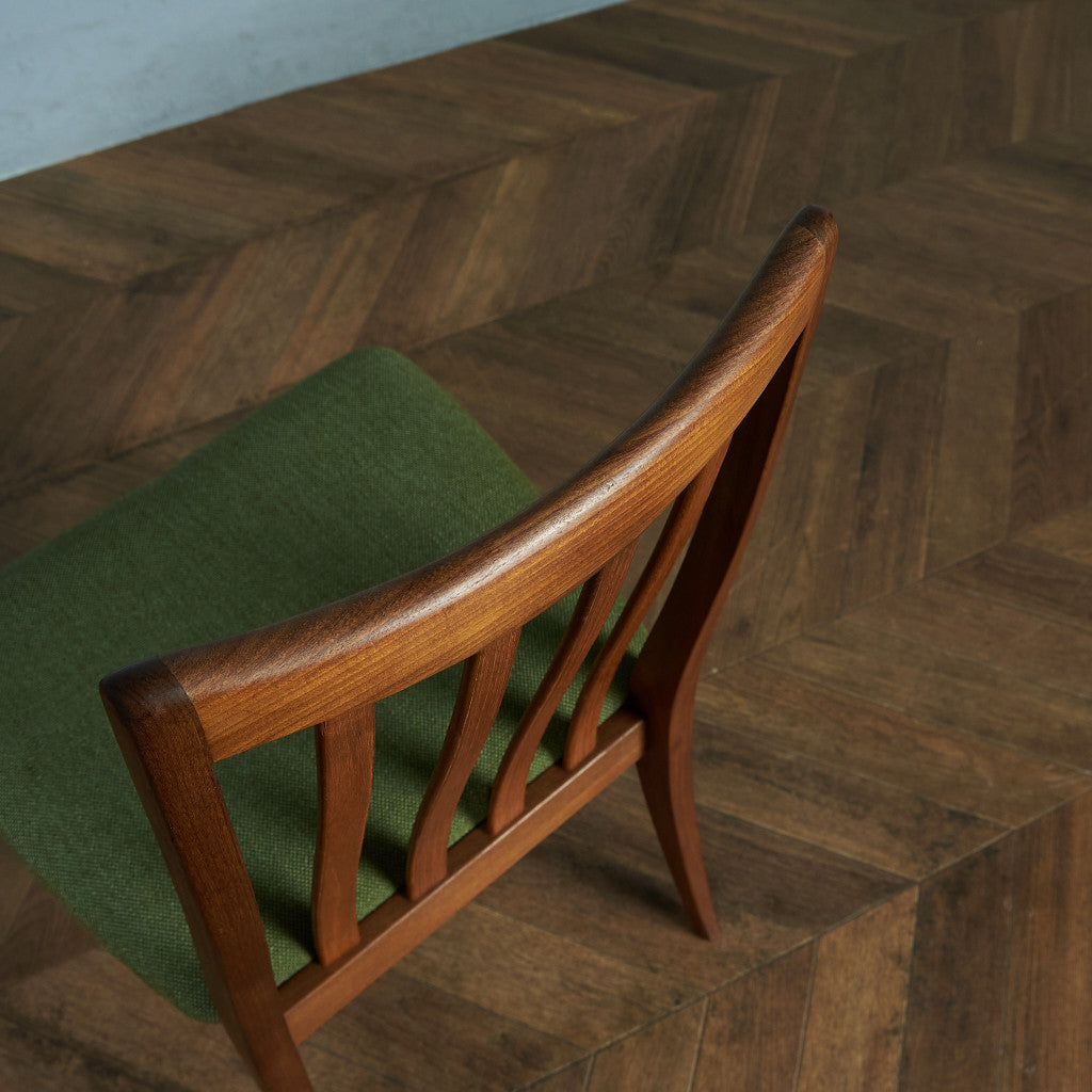 G-PLAN Vintage Slat Back Chair (4540) / Seat Reupholstered #72224