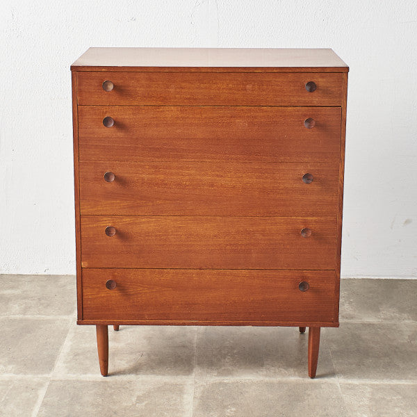 ヴィンテージ 5段チェスト