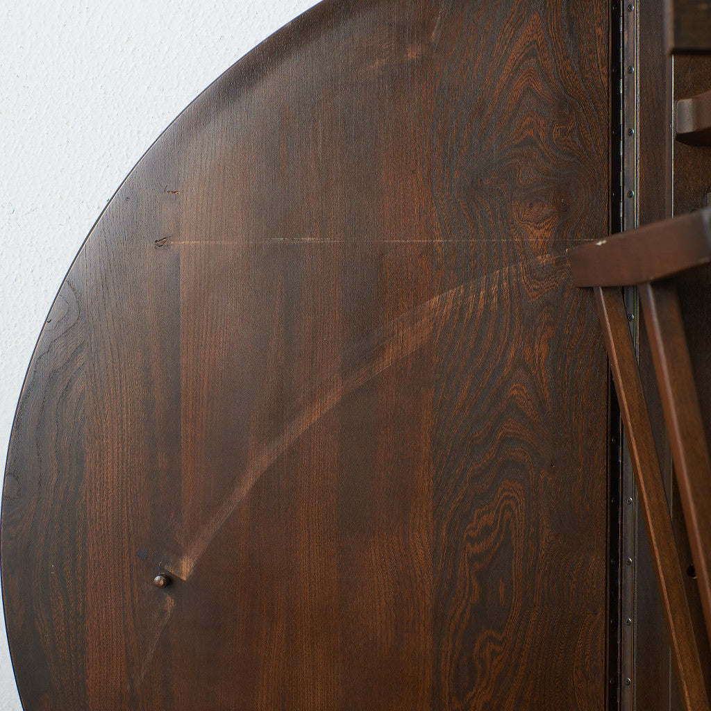 オールドコロニアル オーバル型 ゲートレッグバタフライテーブル