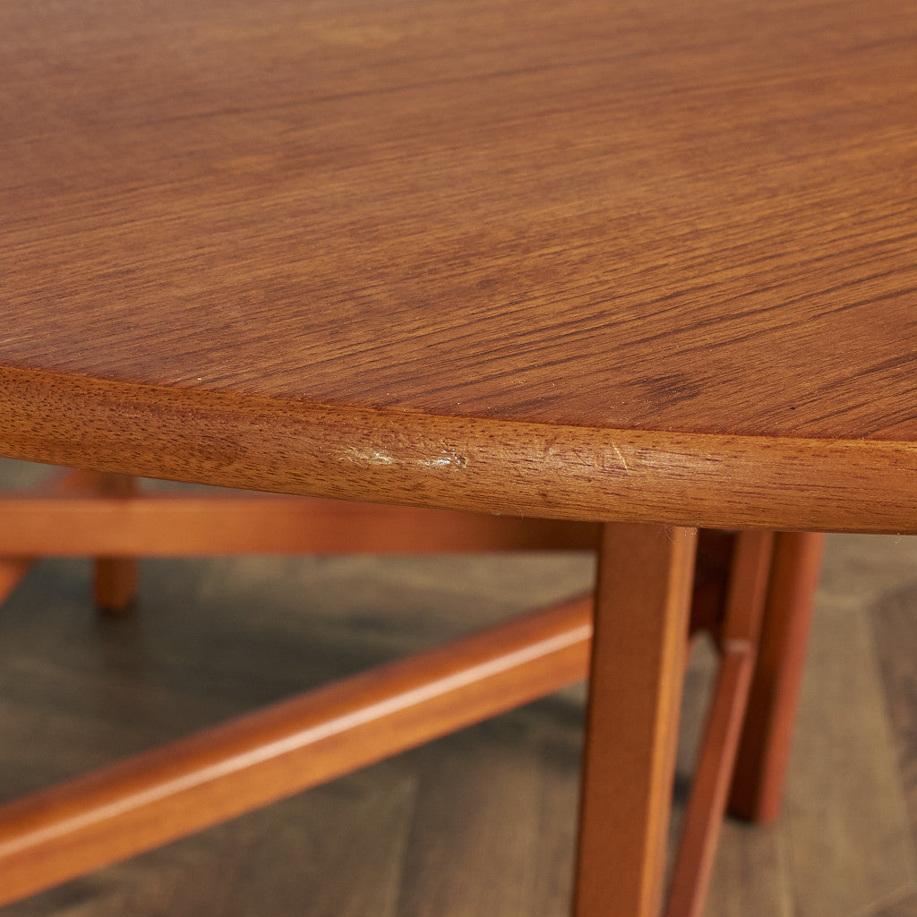 ドロップリーフ ゲートレッグテーブル