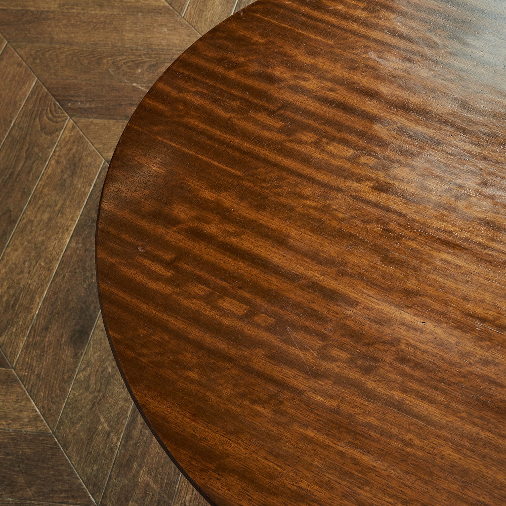 G-PLAN Tola&black round coffee table #80398