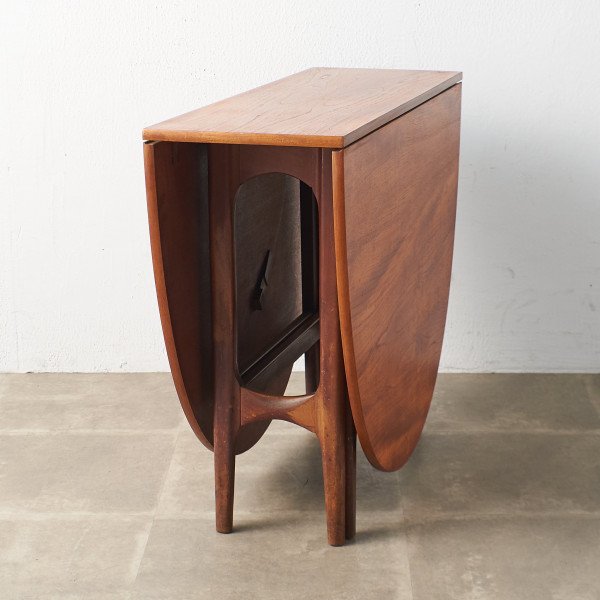 ドロップリーフ ゲートレッグテーブル