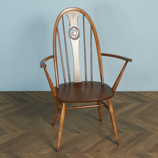 ヴィンテージ スワンバック アームチェア / ラウンドゴールドラベル