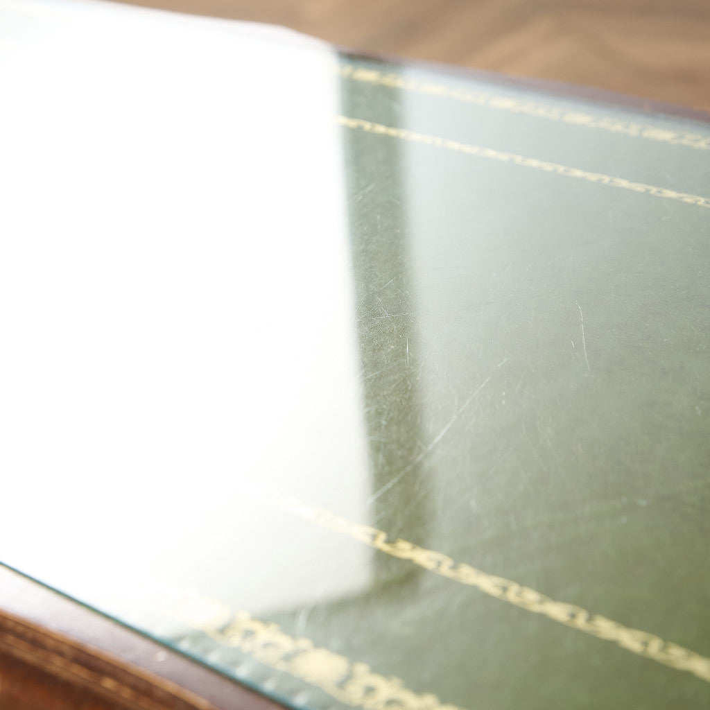 英国 クラシック ガラストップ コーヒーテーブル