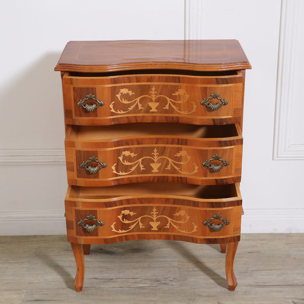 イタリアンクラシック 木象嵌コンソールチェスト