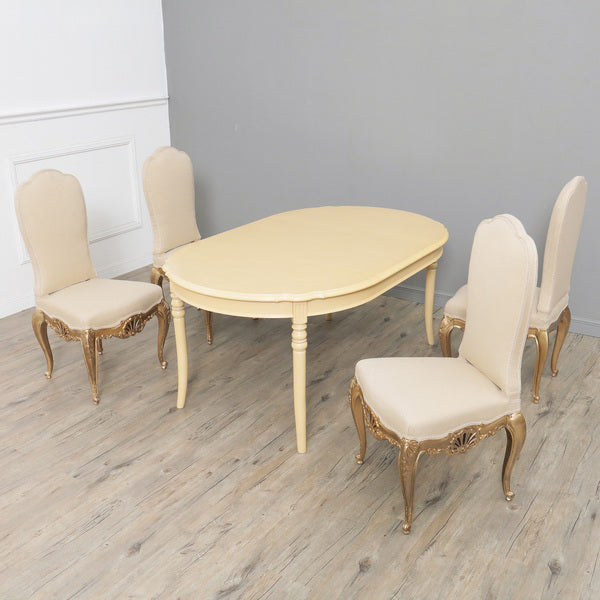 ヨーロピアンクラシック ダイニングチェア4脚セット