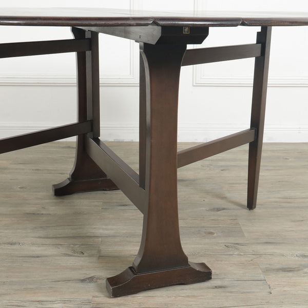 ERCOL オーバル型 ゲートレッグバタフライテーブル