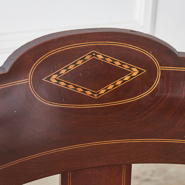 クラシック 象嵌細工 アームチェア