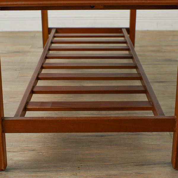 Remploy ミッドセンチュリー スライディング タイルトップローテーブル