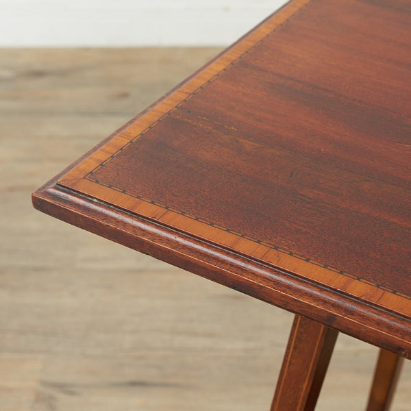 イギリス製 象嵌装飾 サイドテーブル