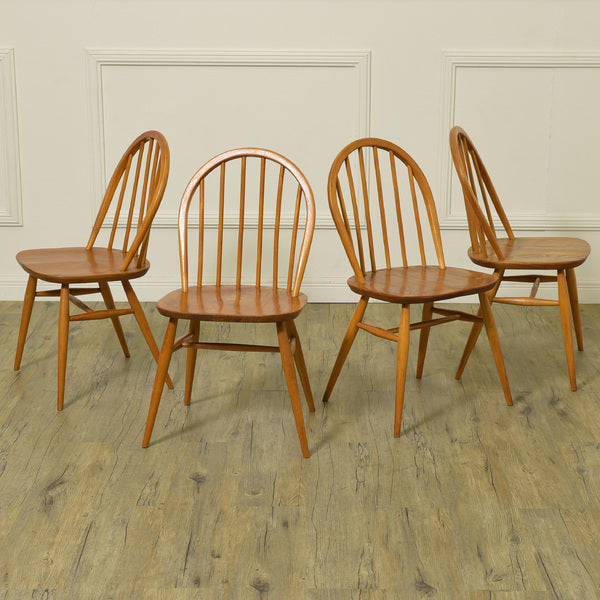 期間限定スペシャル ERCOL アーコール フープバックアームチェア 6本 ...