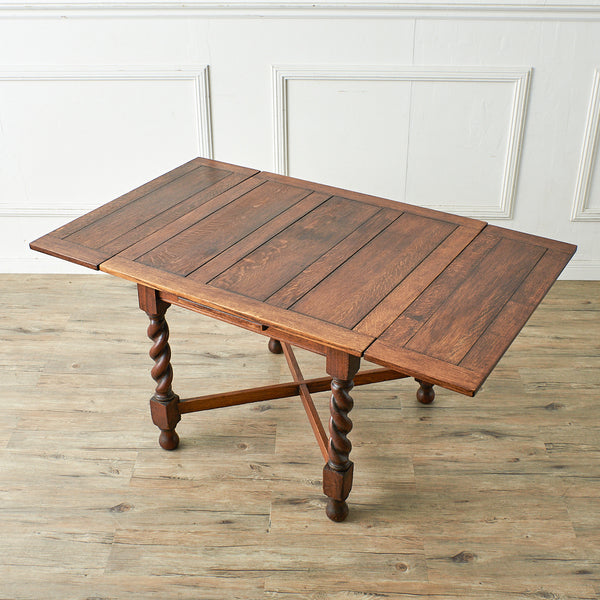 英国アンティーク ドローリーフテーブル