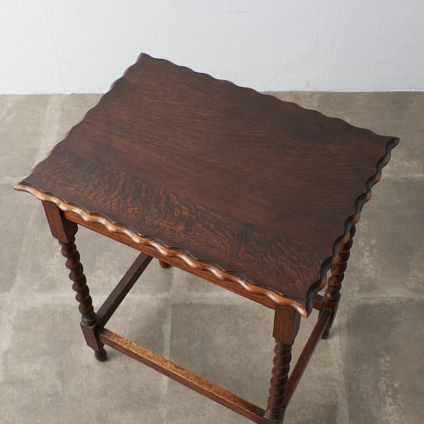 英国アンティーク オーク材 オケージョナルテーブル