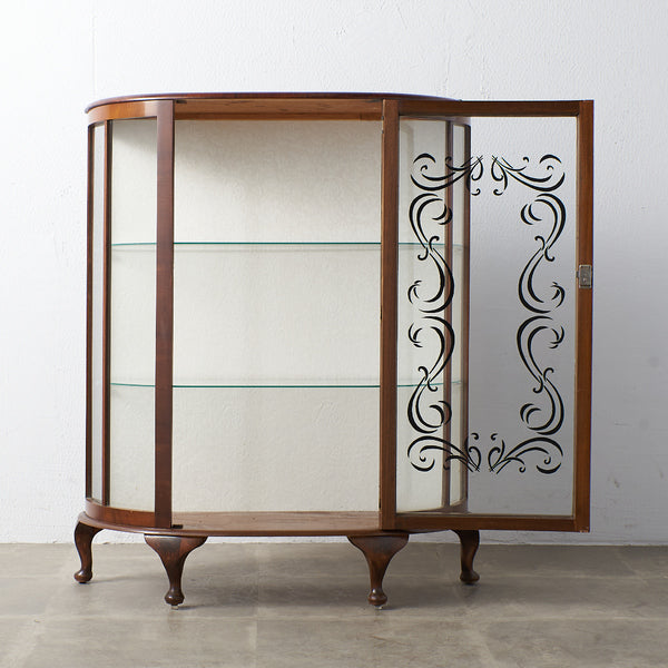 英国アンティーク キュリオケース