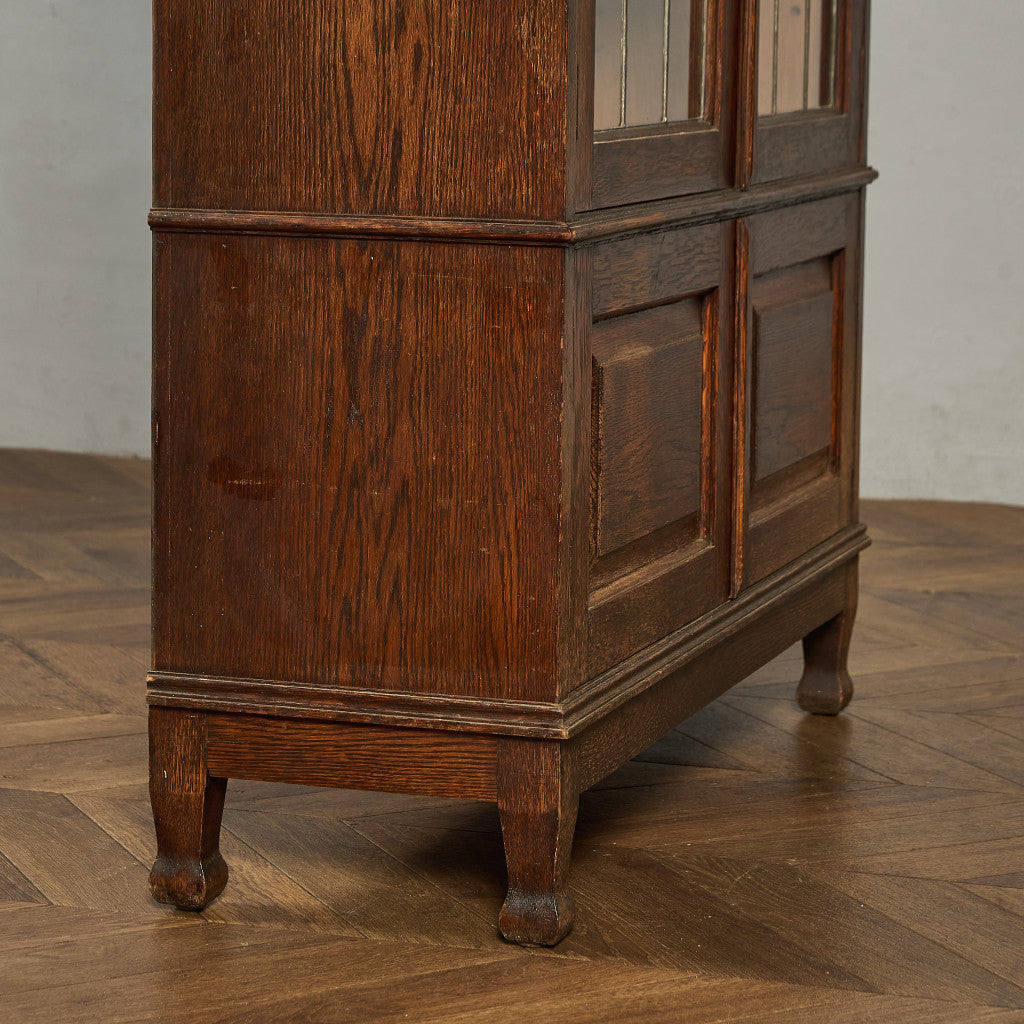 英国 クラシック ブックケース 食器棚