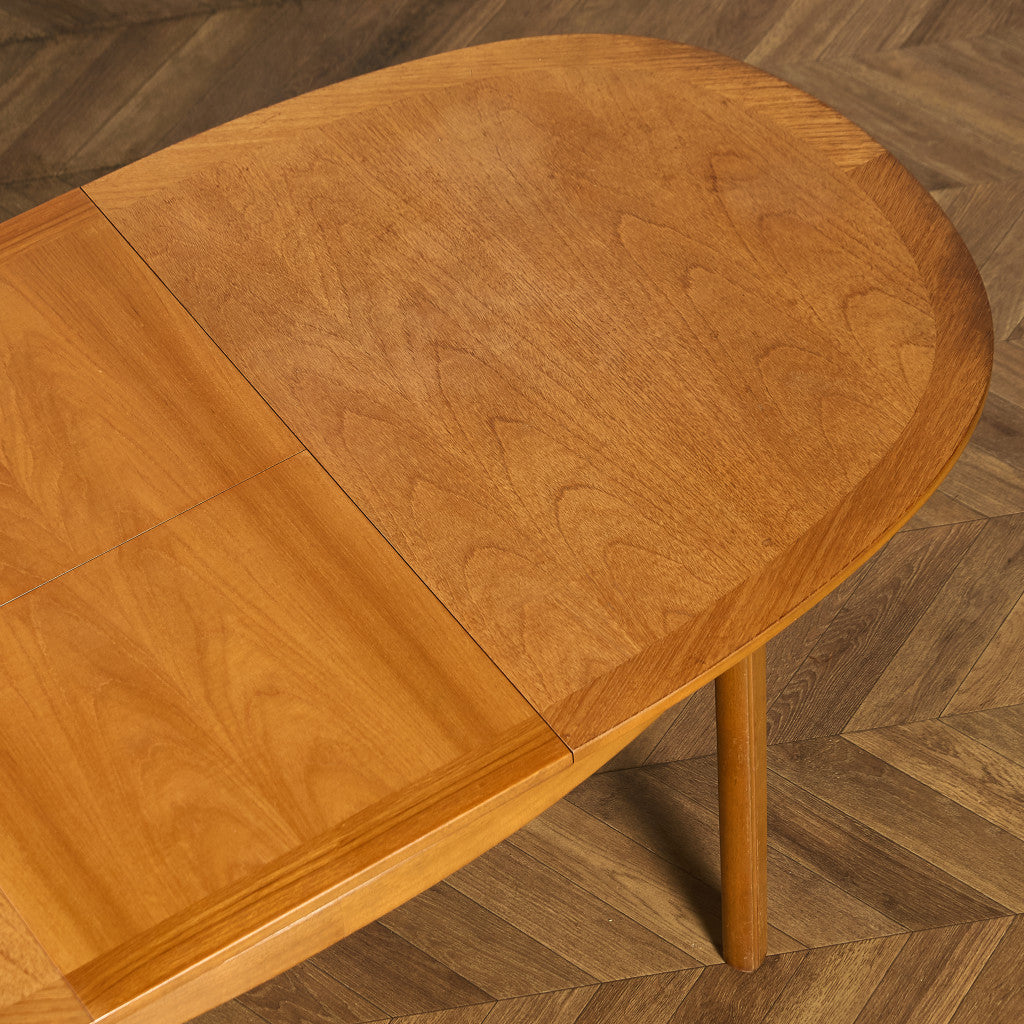 エクステンション オーバル ダイニングテーブル