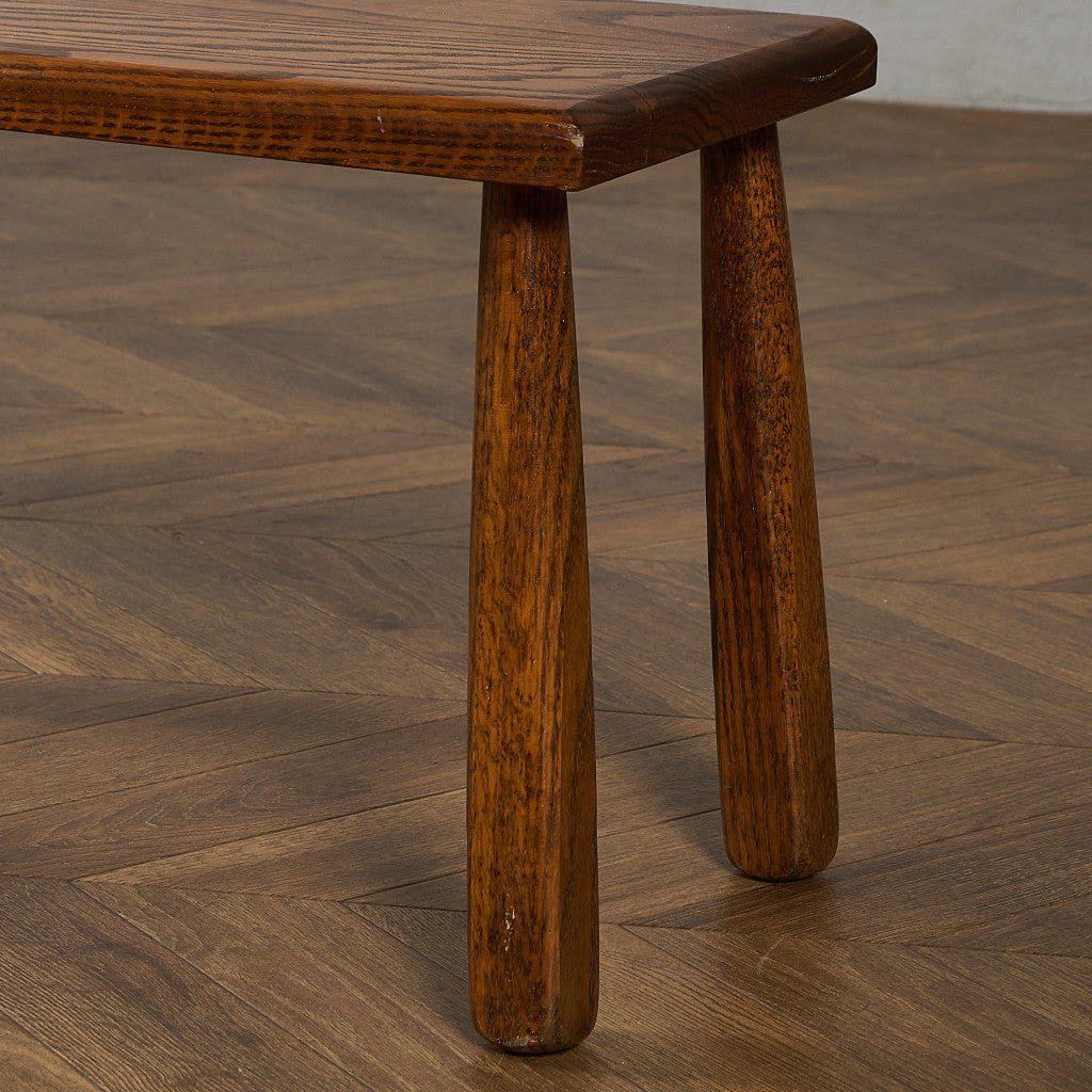 オランダ製 オーク無垢材 ネストテーブル