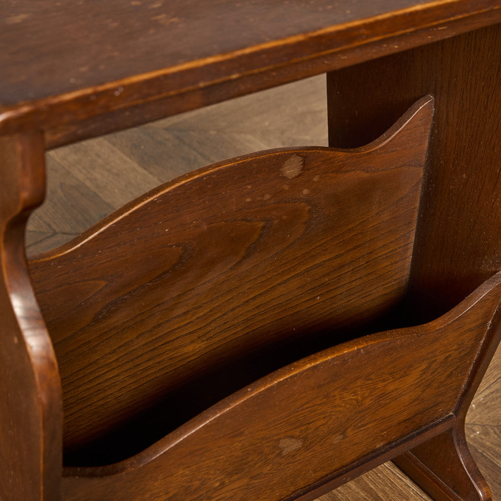 英国 クラシック マガジンラック サイドテーブル