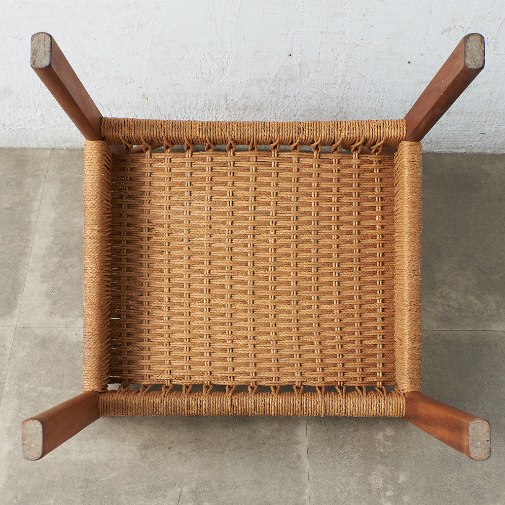 北欧ヴィンテージ ペーパーコード ダイニングチェア