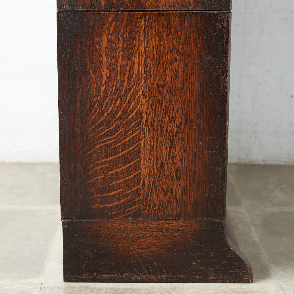 英国アンティーク スタッキングブックケース