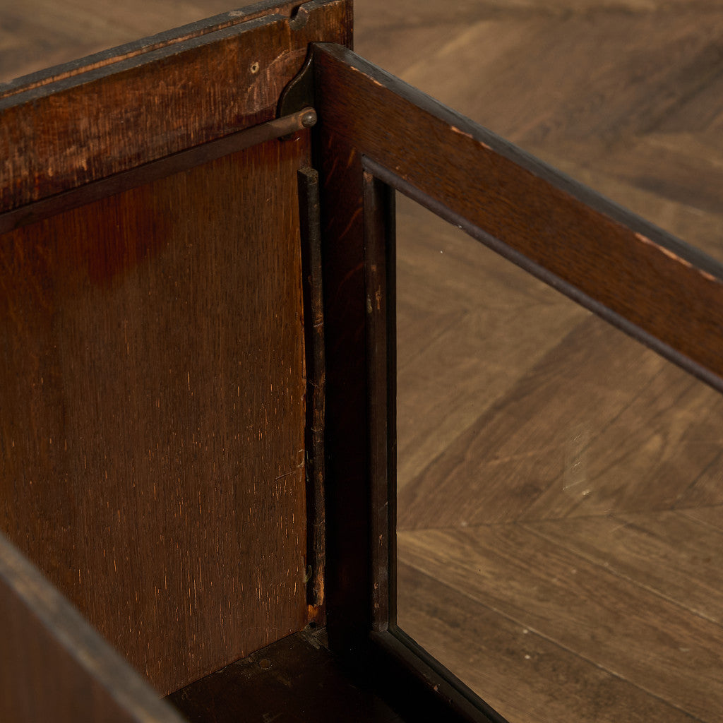 英国アンティーク スタッキングブックケース 食器棚